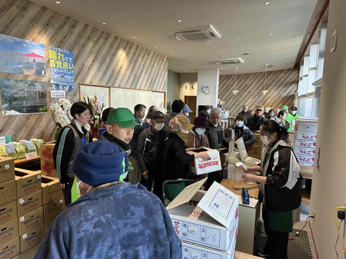 蓼科農ん喜村　収穫祭の写真