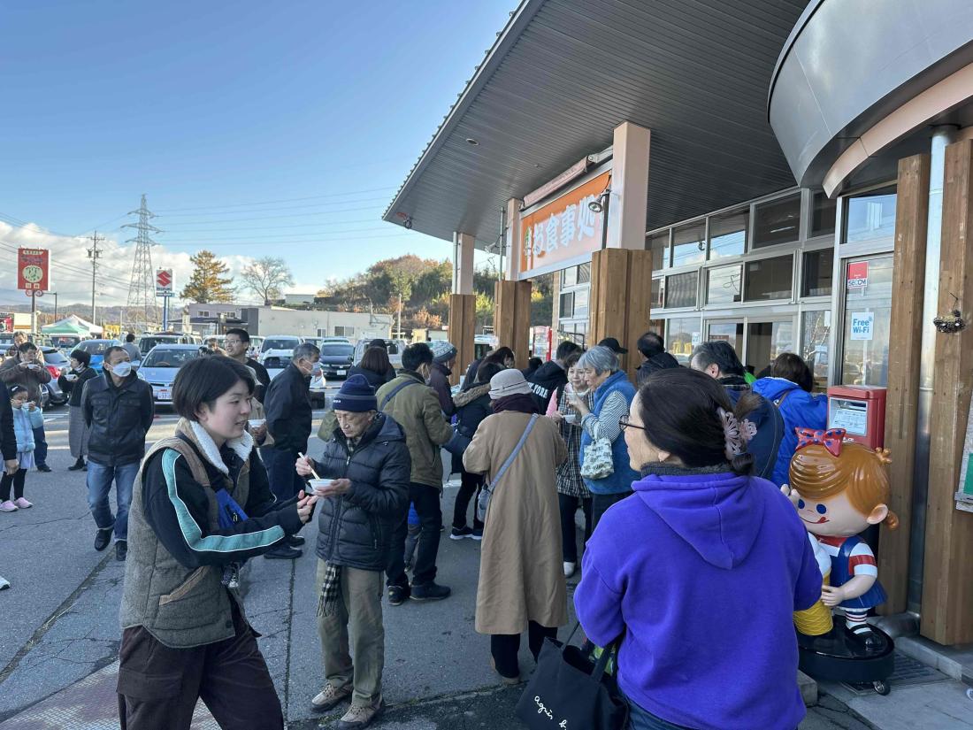 蓼科農ん喜村　りんご祭りの写真