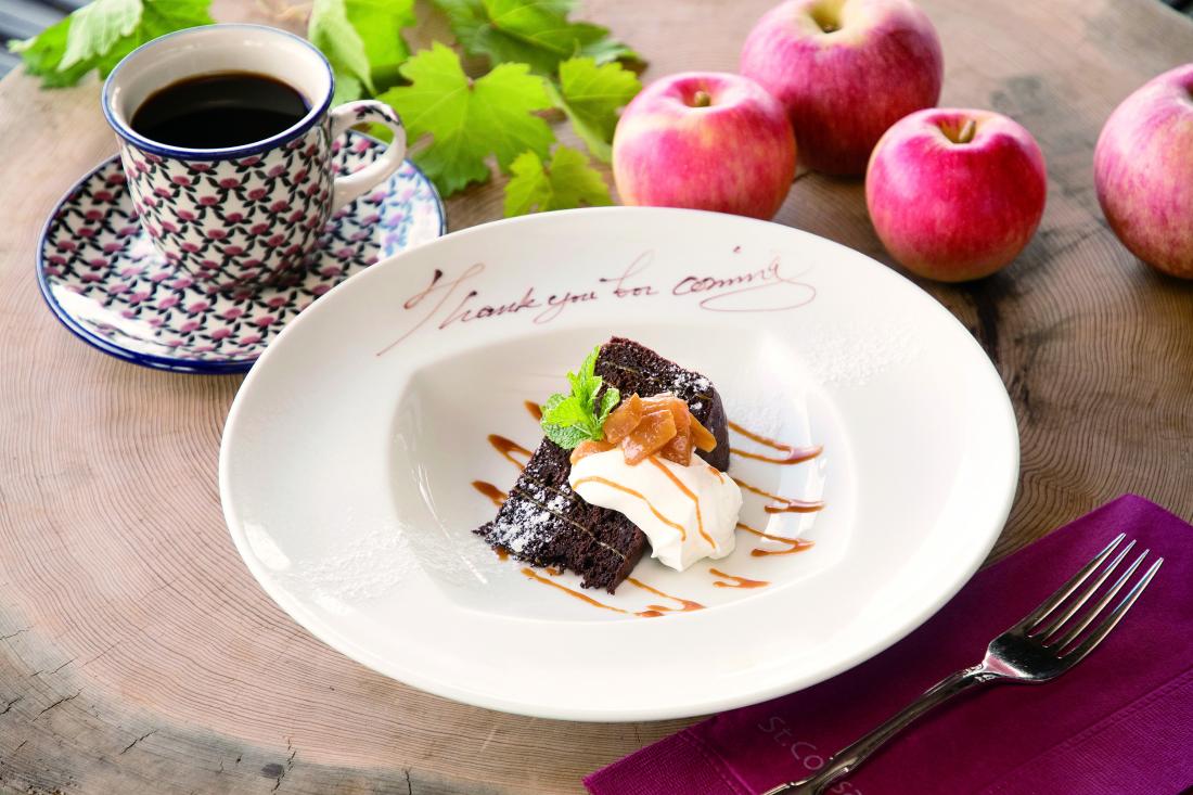 りんごスイーツフェアの写真